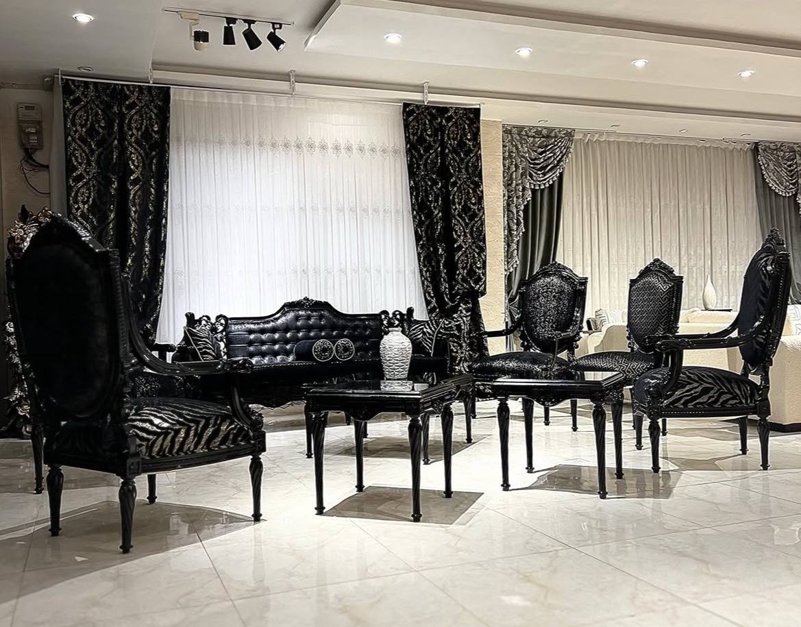 مبل مدرن_کلاسیک بلک کاج منبت